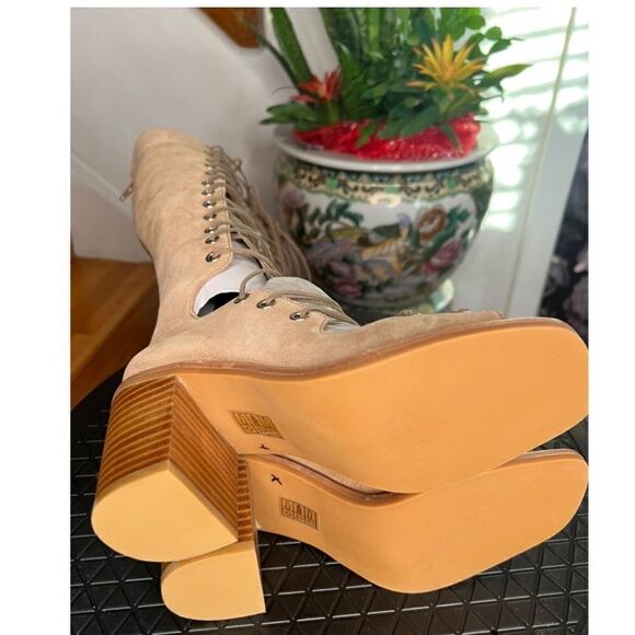 Zelda Lace-Up Gladiator Heels - Picture 6 of 9